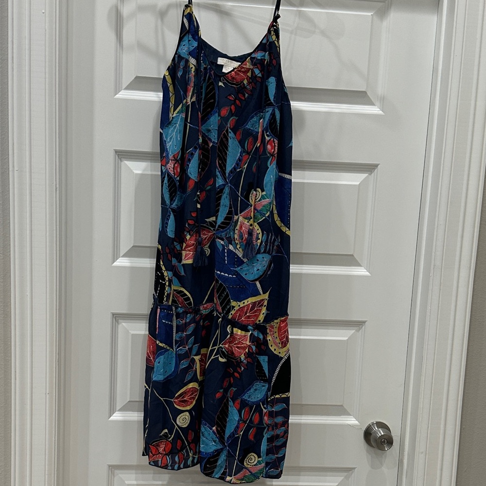 Floral Sleeveless Maxi Dress - Multicolor